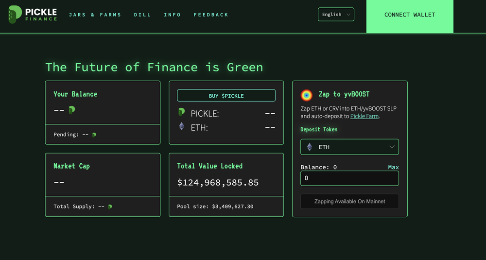 Pickle Finance Screenshot 1