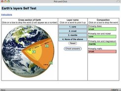 An ugraded Pick and  Click assessment, created using Wizard