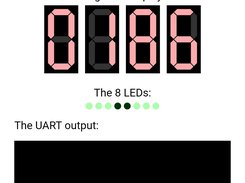 An example session of the Binary to Decimal program