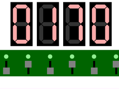 An example execution of the "Binary to Decimal" example program.