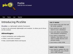 Home page with basic theme