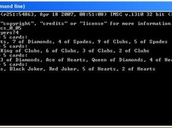 A screenshot of v0.05.
