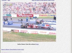 Paging through an album