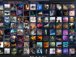View images as a thumbnail gallery with beautiful animations