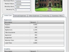 Initial Expense Tab