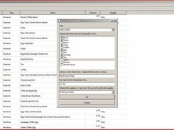 Record an expense transaction.