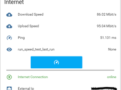 Speedtest Sensor
