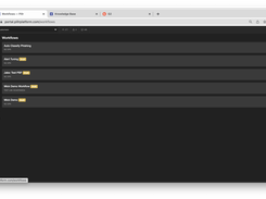 Pillr Workflows tab