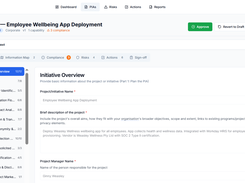 PIA editor with OAIC and custom organisation templates, asset scoping, compliance tracking, and interactive information maps.