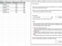 Summarize and analyze data in seconds