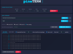 pineTERM: Free In-Browser UART Terminal  Screenshot 1