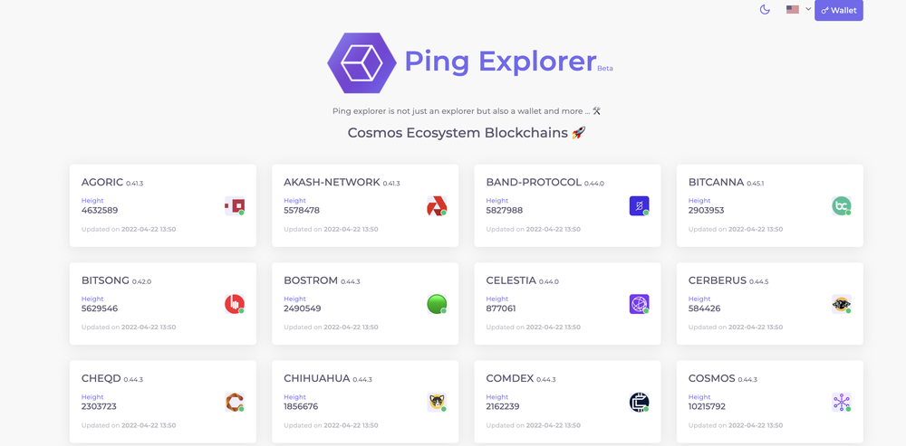 Ping Explorer Screenshot 1