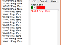 Ping tester Screenshot 1