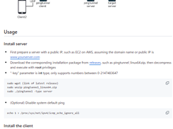 Pingtunnel Screenshot 1