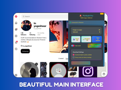 🎨 Beautiful Interface Main Interface Elegant Popup Overlay
