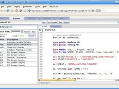 PSL code in browser IDE