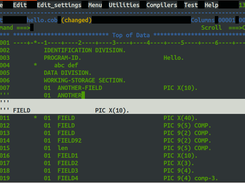 Line command ts (Text split)