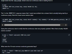 PipelineDB Screenshot 1