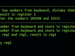 divide punch tape, the source code