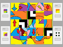 PiratenKarte 5x5 Pieces 3 Aktive Pirates