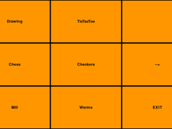 App Selection Menu