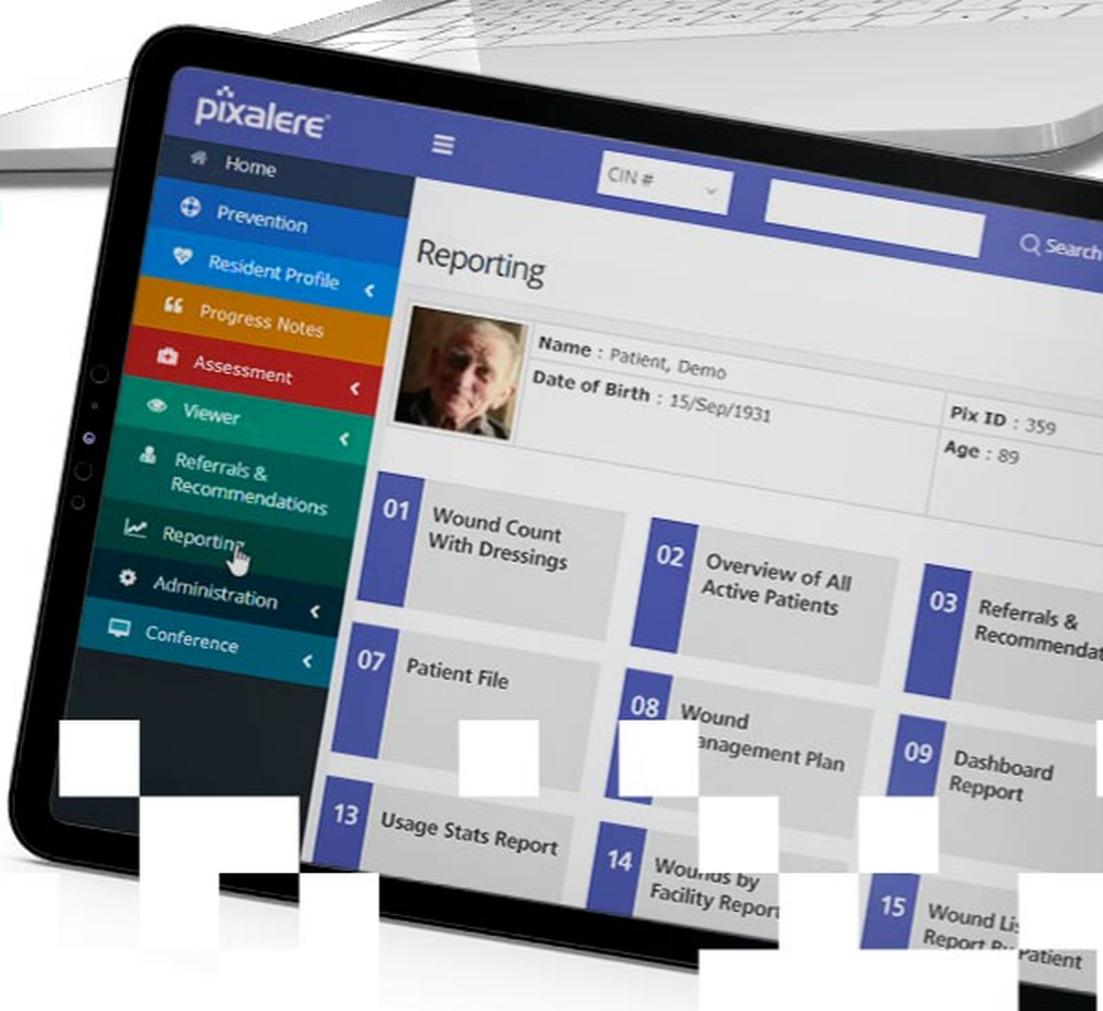 Pixalere Screenshot 1