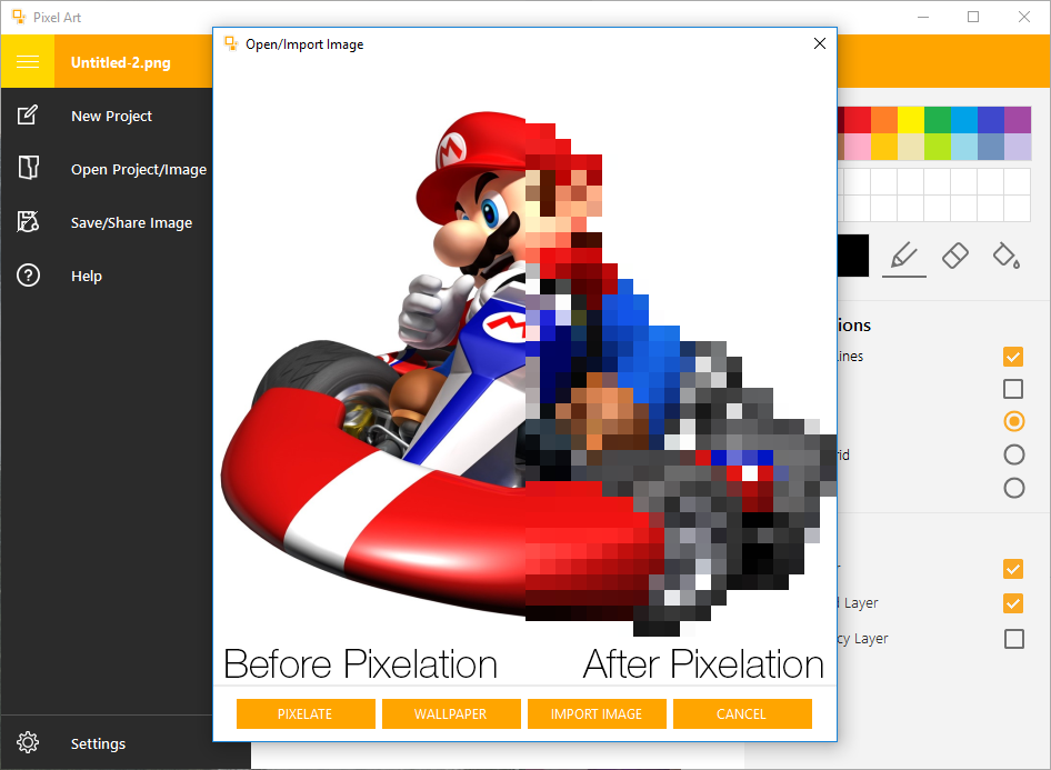 Featured image of post Pixel Art Software Open Source : Available on windows, linux, macos and the an online canvas based pixel art creation tool for lospec.com.