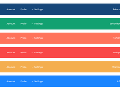 Pixel Lite - Navbars
