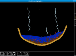 PixelCosm running in Linux (XFCE)