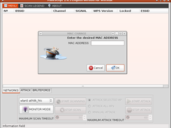 MAC change dialog
