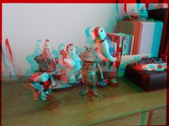 Anaglyph image created from corrected left and right images.
