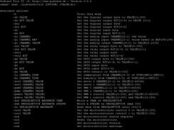 Screenshot of pixtendtool2s help