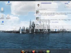 pjaiku at desktop using transparency