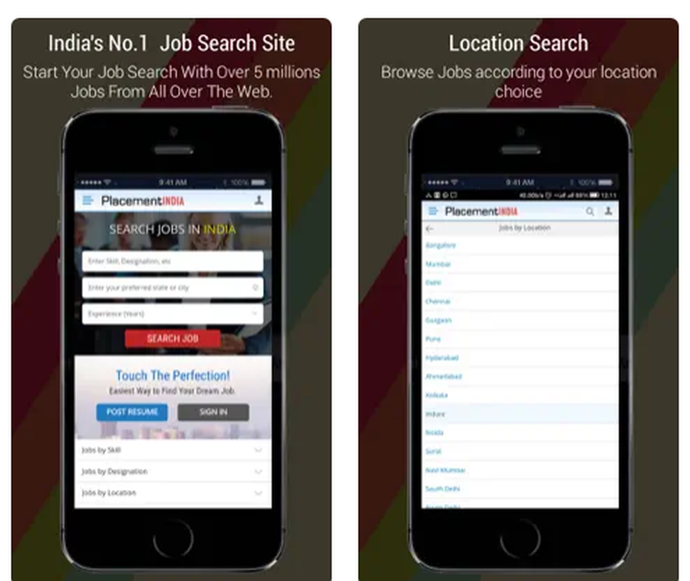 PlacementIndia.com Screenshot 1