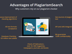 PlagiarismSearch.com Screenshot 1