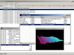 Main window, Console, Plugin Manager plus Spectrum3D Pro