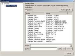 Preferences with integrated <gen_hotkeys>