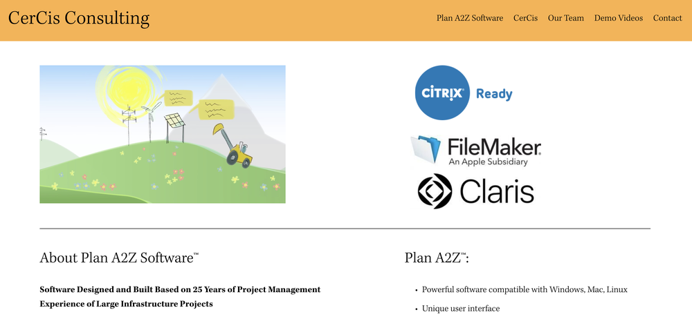 Plan A2Z Software Screenshot 1