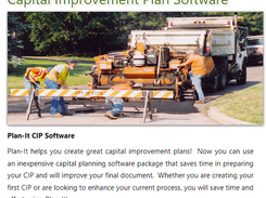 Plan-It CIP Software Screenshot 1