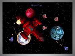 Epic combat in space