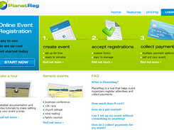 PlanetReg Event Registration Screenshot 1