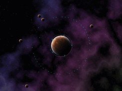 Screenshot of the v0.25's orbital shot
