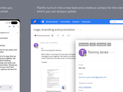 Messaging: Planfix works better with email than other services.