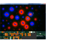 plansch particle playground/simulation Screenshot 2