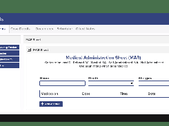 non-profit client portal - form