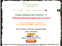 Plantstep Flower Software Screenshot 1