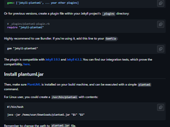 plantuml.jar Screenshot 1