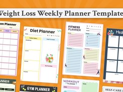 Weight Loss Planner Template