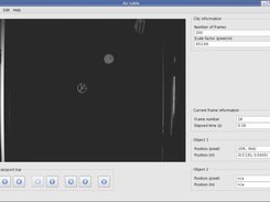 Clip frame analysis window
