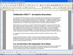 Writer - word processing, web page creation, forms, and more